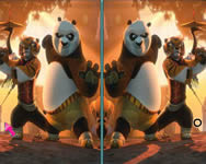 Kung Fu Panda - Kung Fu Panda 2 spot the difference