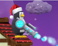 Penguin battle christmas